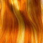 🍊✨ 16” Orange-Blonde Golden Wig – Straight | 13x4 Frontal | 200% Density