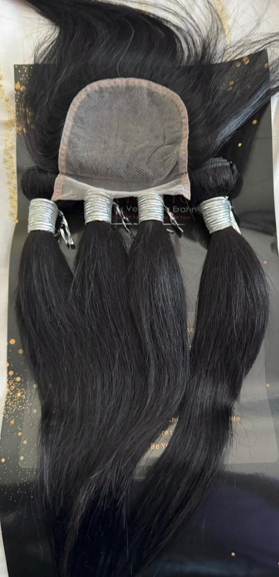 The Ratchet Bundle Kit (4 bundles + closure )