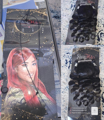 The Ratchet Bundle Kit (4 bundles + closure )