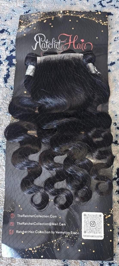 The Ratchet Bundle Kit (4 bundles + closure )